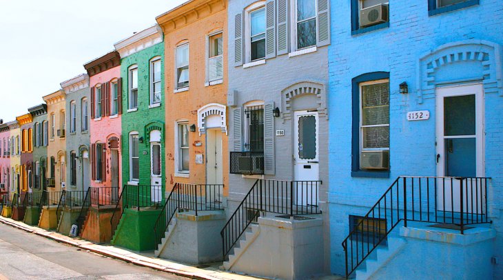 IMAGE: Colorful Rowhouses