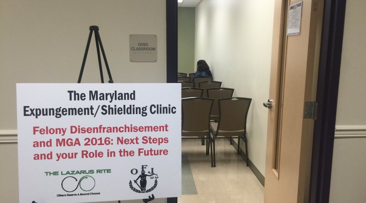 Maryland Expungement Clinic 
