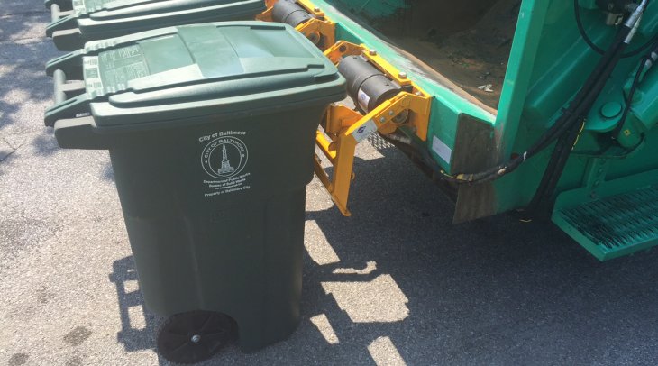 Municipal Trash Cans | Catherine E. Pugh, Mayor