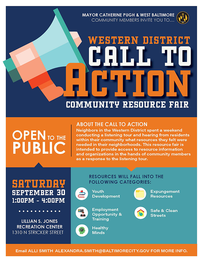 Call to Action: Community Resource Fair