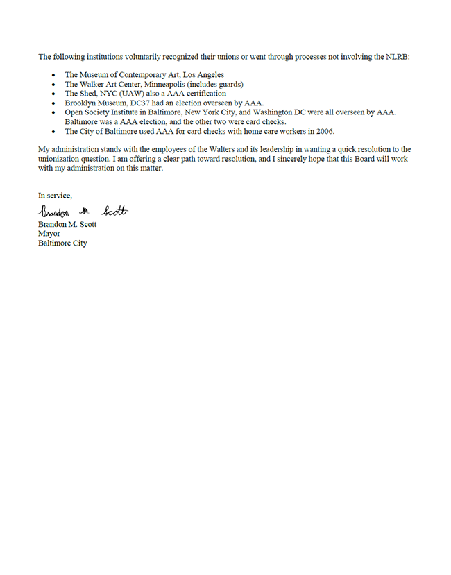 For content of these images, see the attached document on this page (Letter to Walters Board 6.21 (jf))