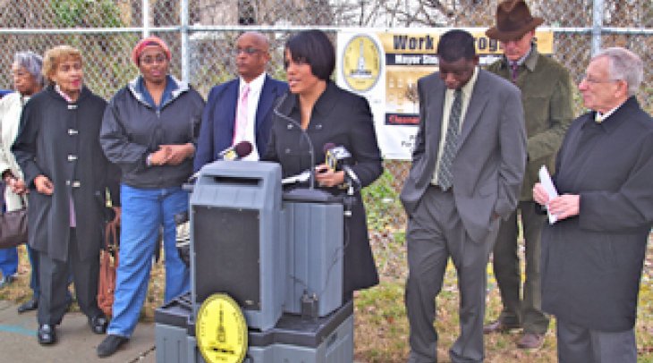 Mayor Rawlings Blake and Other City Officials Celebrate Ainsworth