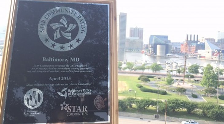 Baltimore wins high marks for sustainability efforts 